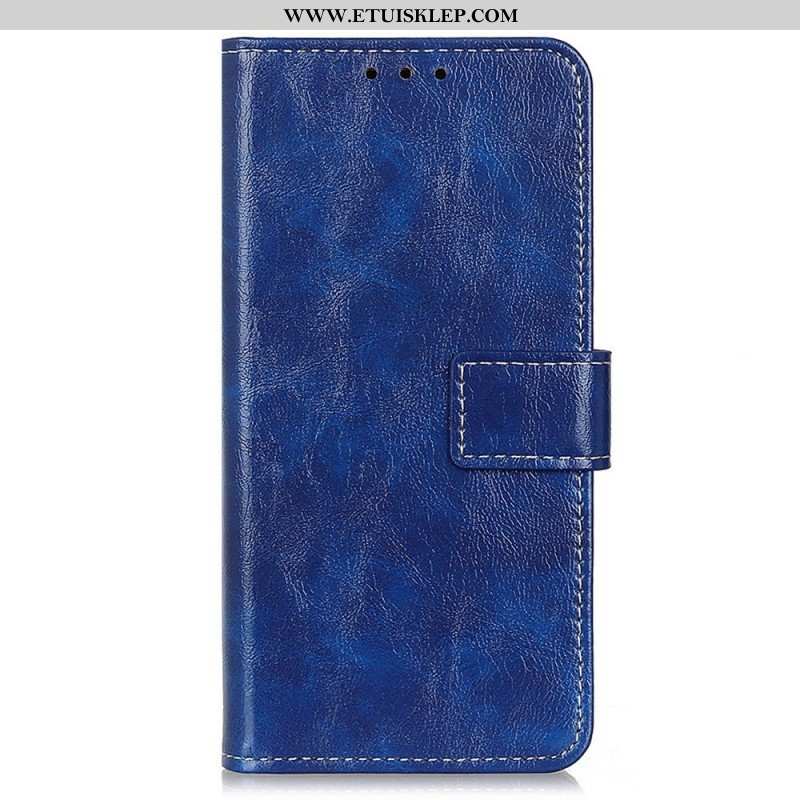 Etui Folio do Sony Xperia 10 IV Lakierowana Ze Szwami